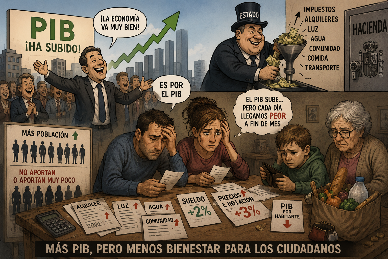 Economía básica para “cuñaos”